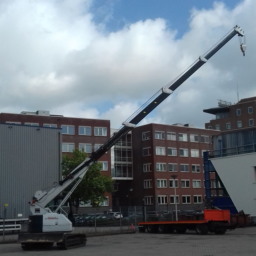 Rupstelescoopkraan 5 ton